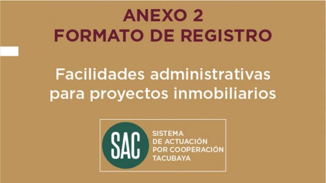 Anexo 2 - Formato de Registro (SAC Tacubaya)